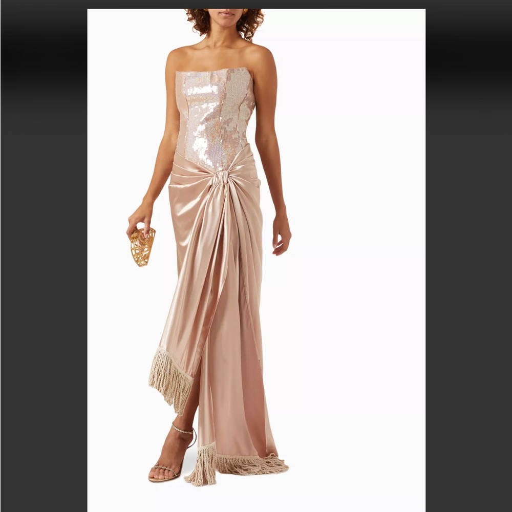 Bronx and Banco Gina gown bustier Maxi Dress in size XS - Picture 4 of 8